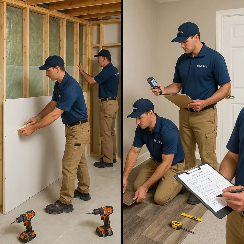 Repairs and Reconstruction process in Herkimer, NY